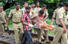 Suicide bid by couple on  railway track at Pandeshwar